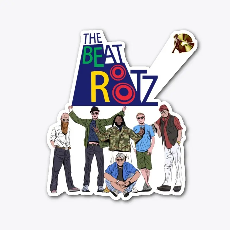 THE BEAT ROOTZ with TOP RIZZ LOGO