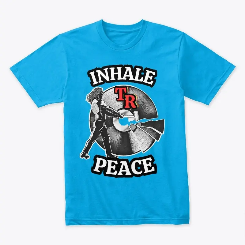 TOP RIZZ LOGO INHALE PEACE EXHALE LOVE