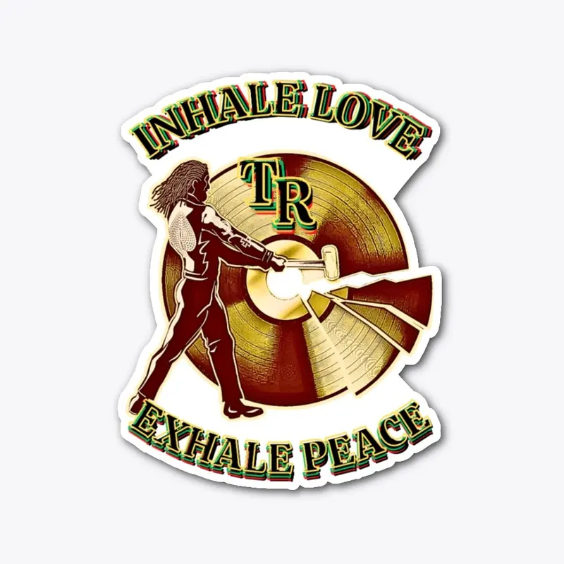 TOP RIZZ LOGO INHALE LOVE EXHALE PEACE